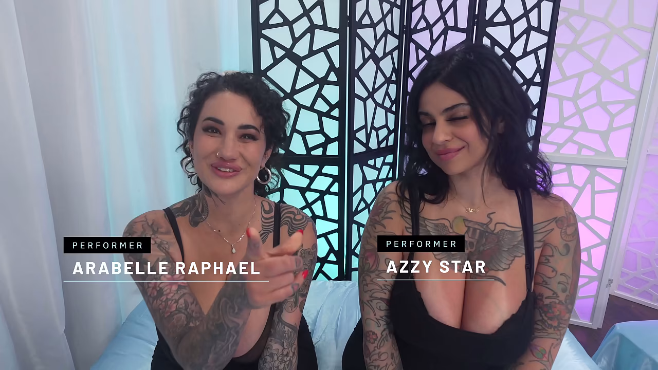 Voluptuous Arabelle Raphael and Azzy Star Worship the Doctor'_s Cock