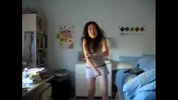 Sexy Asian Coed Dancing -