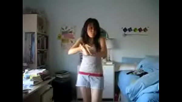 Sexy Asian Coed Dancing- 