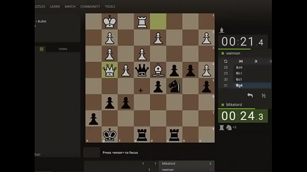 chess opponent got literally mated while playing queens gambit
