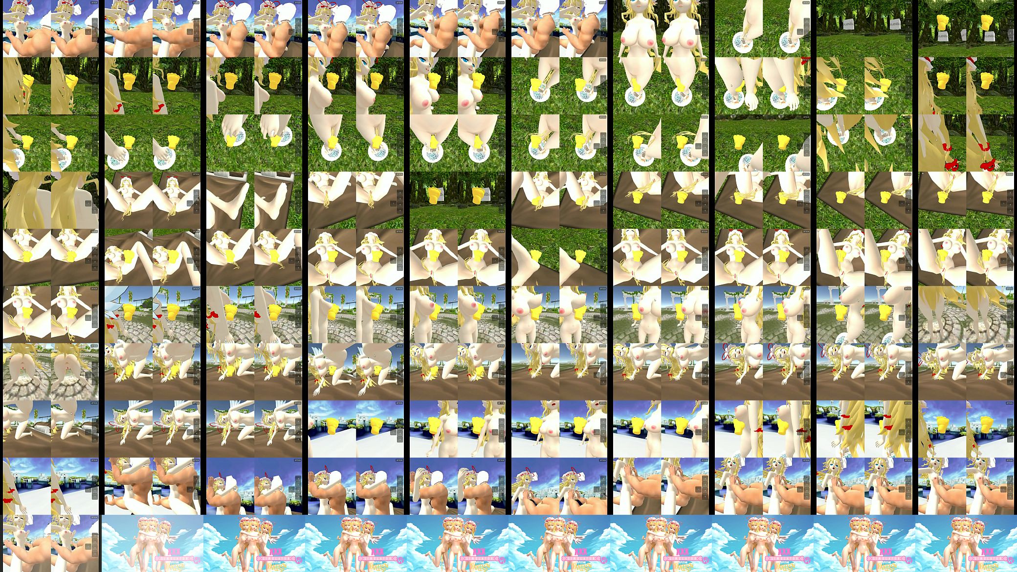 MMD VR GAME Yukari Fantasy patreon.com/dragon972 预览图