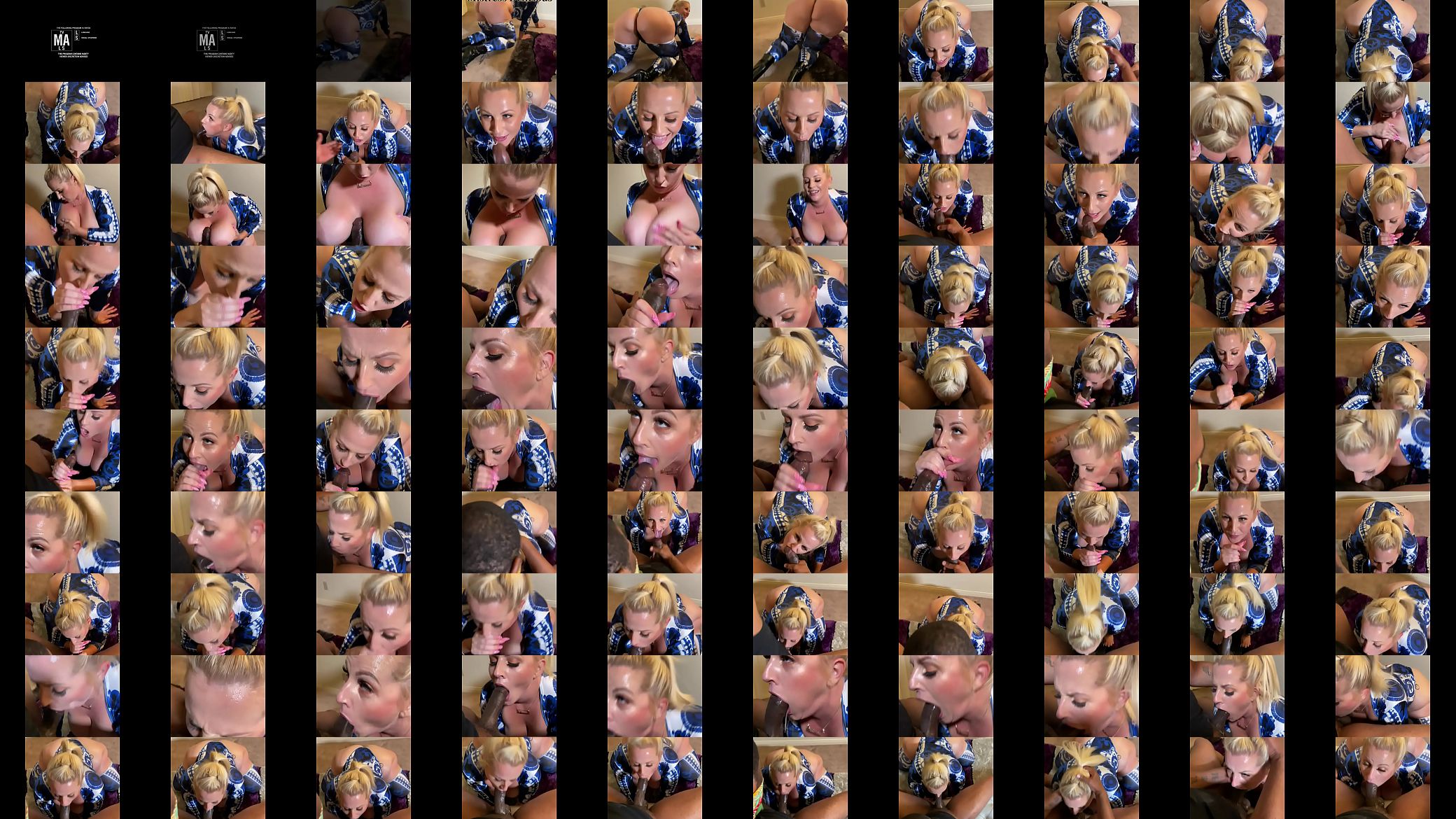 MISTRESS DELICIOUS GIVES AN INTTERACIAL BLOWJOB TO Marcialago The ScorpioGod 预览图