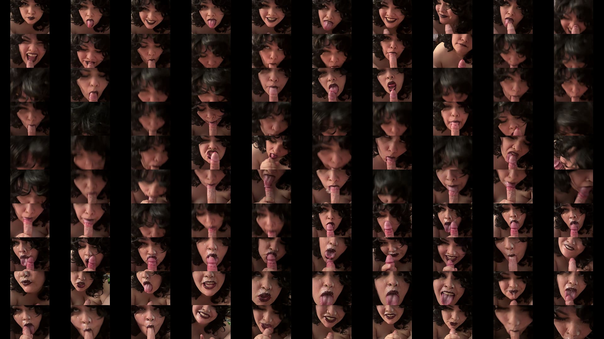 Real Couple Homemade Blowjob! Ahegao Facial 预览图