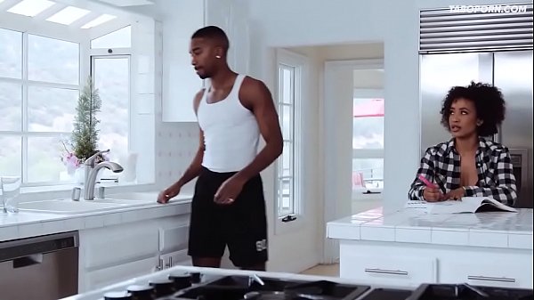 Horny black Step Sister wants to fuck her Step ...