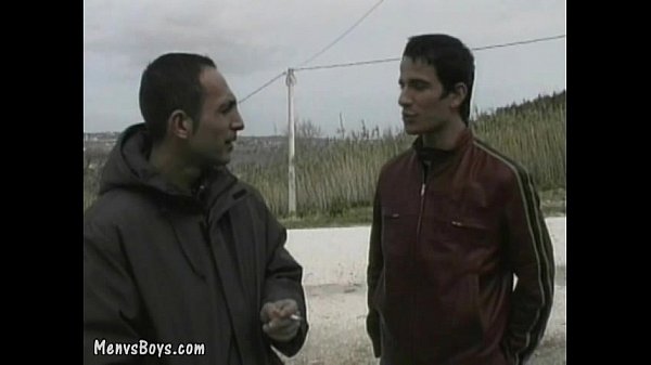 Download Video - Caring youngster offers oldie to stretch his butt