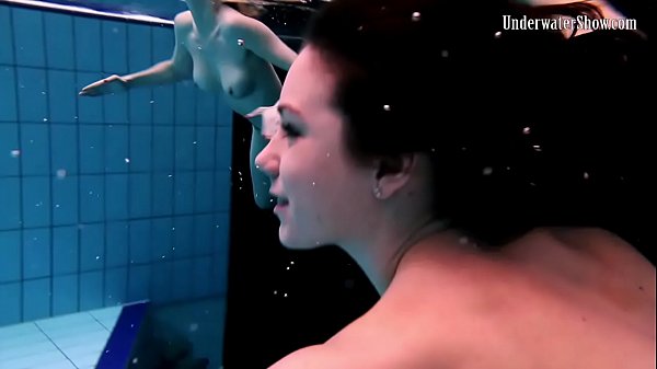 Andrejka and Anetta underwater hot lesbians