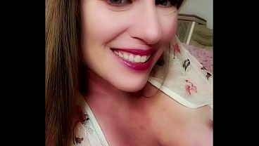 Close Up Clit Rubbing - My Big Tits Bouncing Right Behind