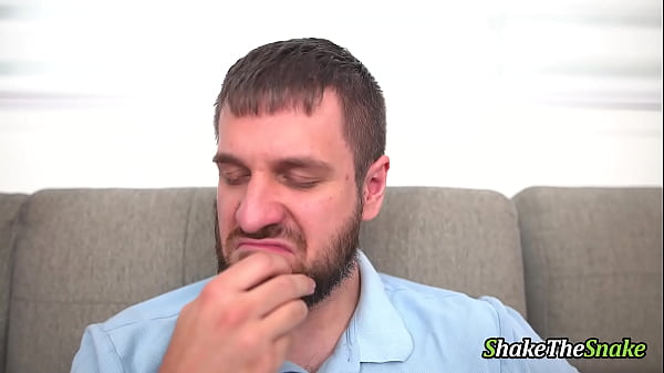 Shake The Snake - a Skinny Collegegirl is Dick Throated Vigorously by her Fuck Friend.