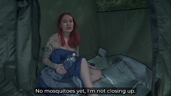Stepmom shares a bed with her stepson in the woods — from hot masturbation to cream pie!