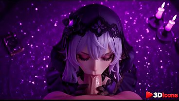 ブラック・スワンは巨大な黒いペニスで全ての穴を犯される [AI]