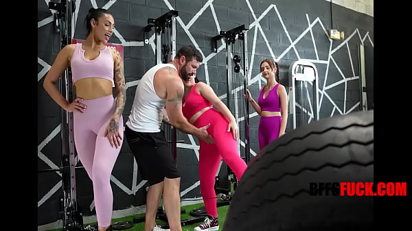 BFFSFuck - BFFS Caught Trainer Being Handsy On Cam And Got Free Pass To Gym