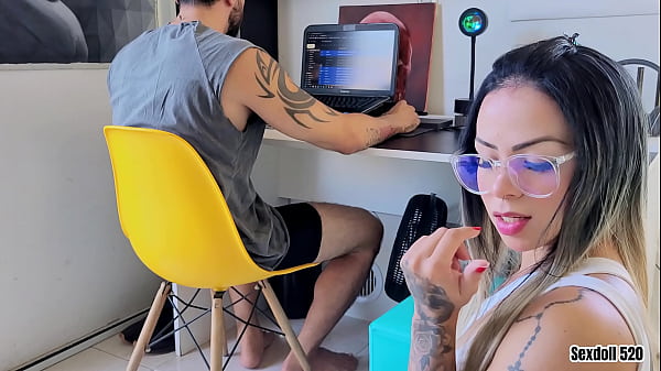 HORRIBLE RELATIONSHIP WITH STEP-SISTER - 2 STICKS cumshot in mouth