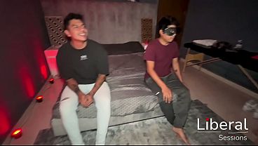 Swingers have their first partner swap