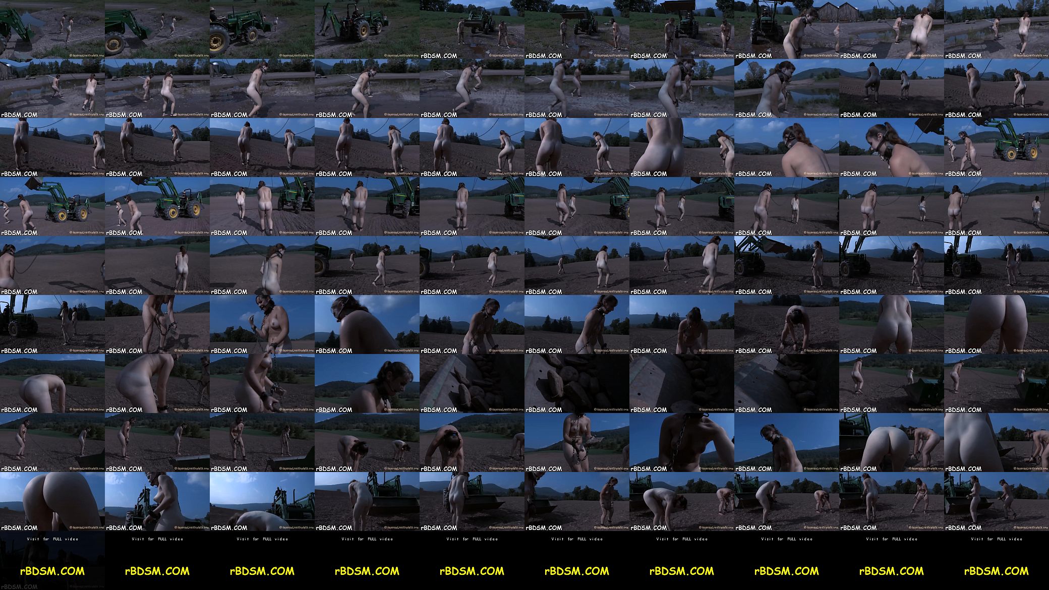 Widening open slave&#039;s bawdy cleft 预览图