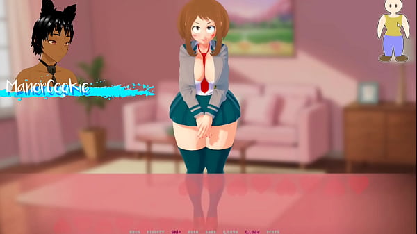 Rock Paper Scissors - We are playing strip rock, paper scissors with Ochaco Uraraka and we can have fun when she is naked