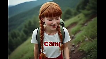 1990s American Summer Camp Lesbian Fantasy (Lesbian, Pussy Licking, Mutual Masterbation, Fingering, Face Sitting, Redhead, Perfect Ass, Tits) -AI Generated)