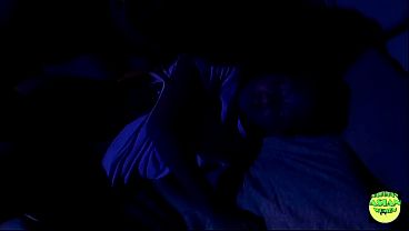 Horny asian babe gets a midnight surprise missionary fuck she wont say no to