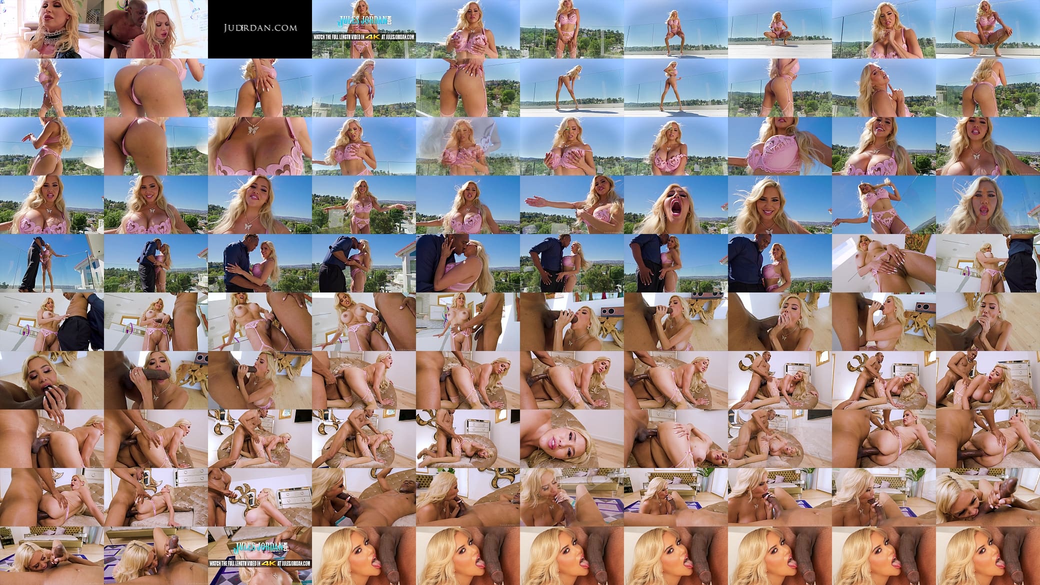 JulesJordan.com - Ultra Busty blonde, Caitlin Bell gets a lesson on black cock handling by none other than Dredd! 预览图