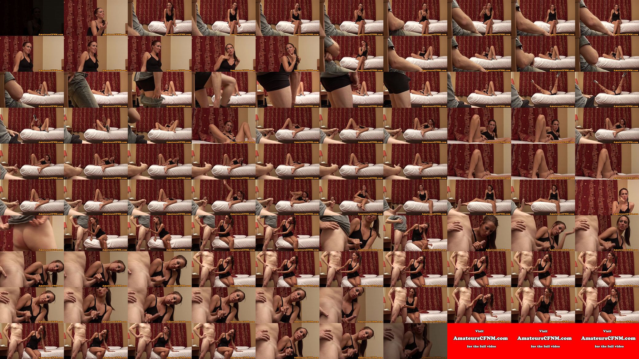 Bossy CFNM girlfriend tugging hard cock 预览图