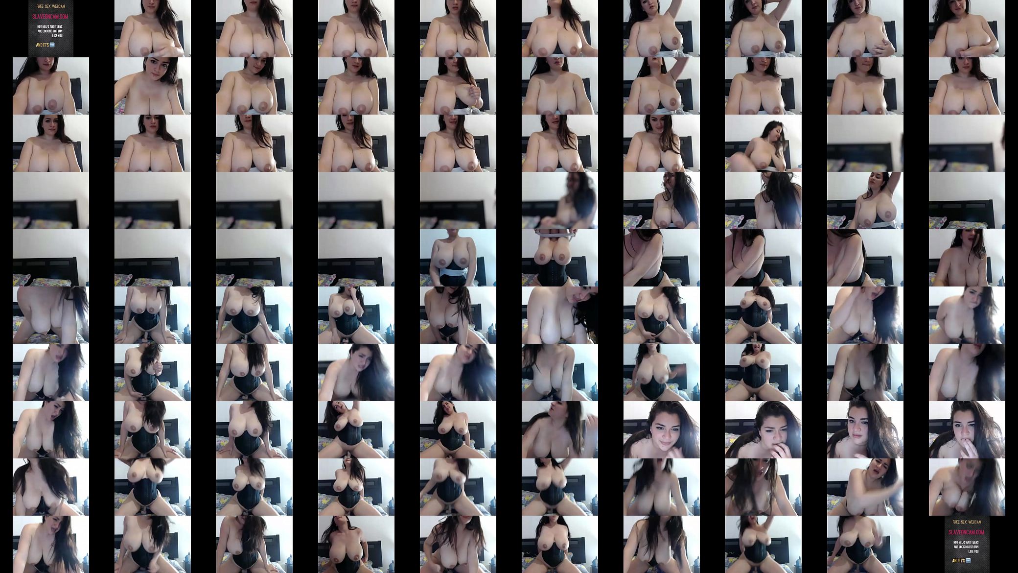 Amazing big boobs bbw rided dildo hardly on cam 预览图