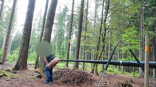 Found this thing while hiking in the woods so I...