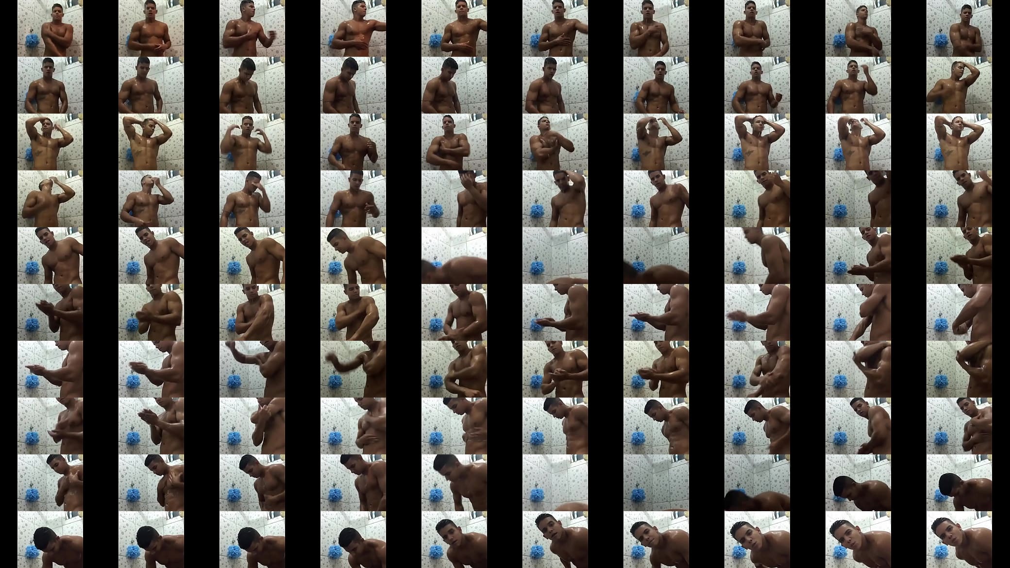 Musculoso mostrando su enorme verga 预览图