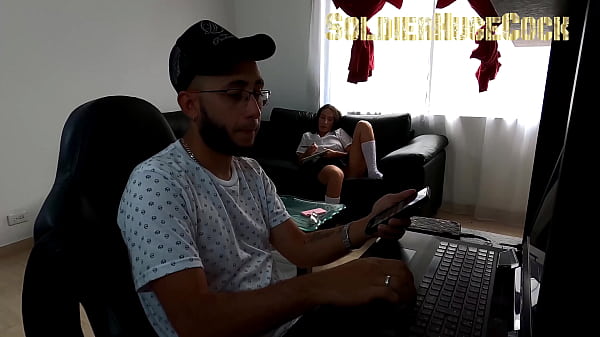My stepdaughter is a total slut and she decides to seduce me to feel my huge cock in her tight pussy - Melany Lopez - SoldierHugeCock