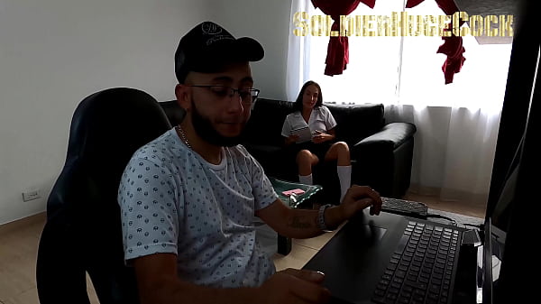 My stepdaughter is a total slut and she decides to seduce me to feel my huge cock in her tight pussy - Melany Lopez - SoldierHugeCock