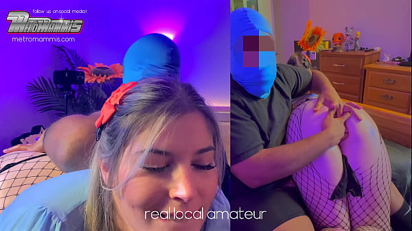 Throat Gagging Blonde Gives A NASTY WET BLOWJOB!