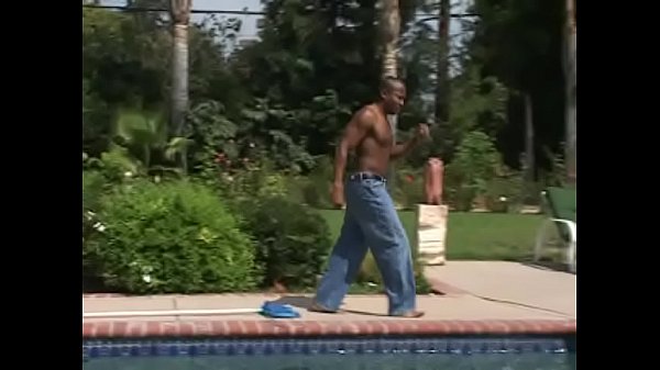 Crazy blonde slut gets her ass fucked by massive black rod