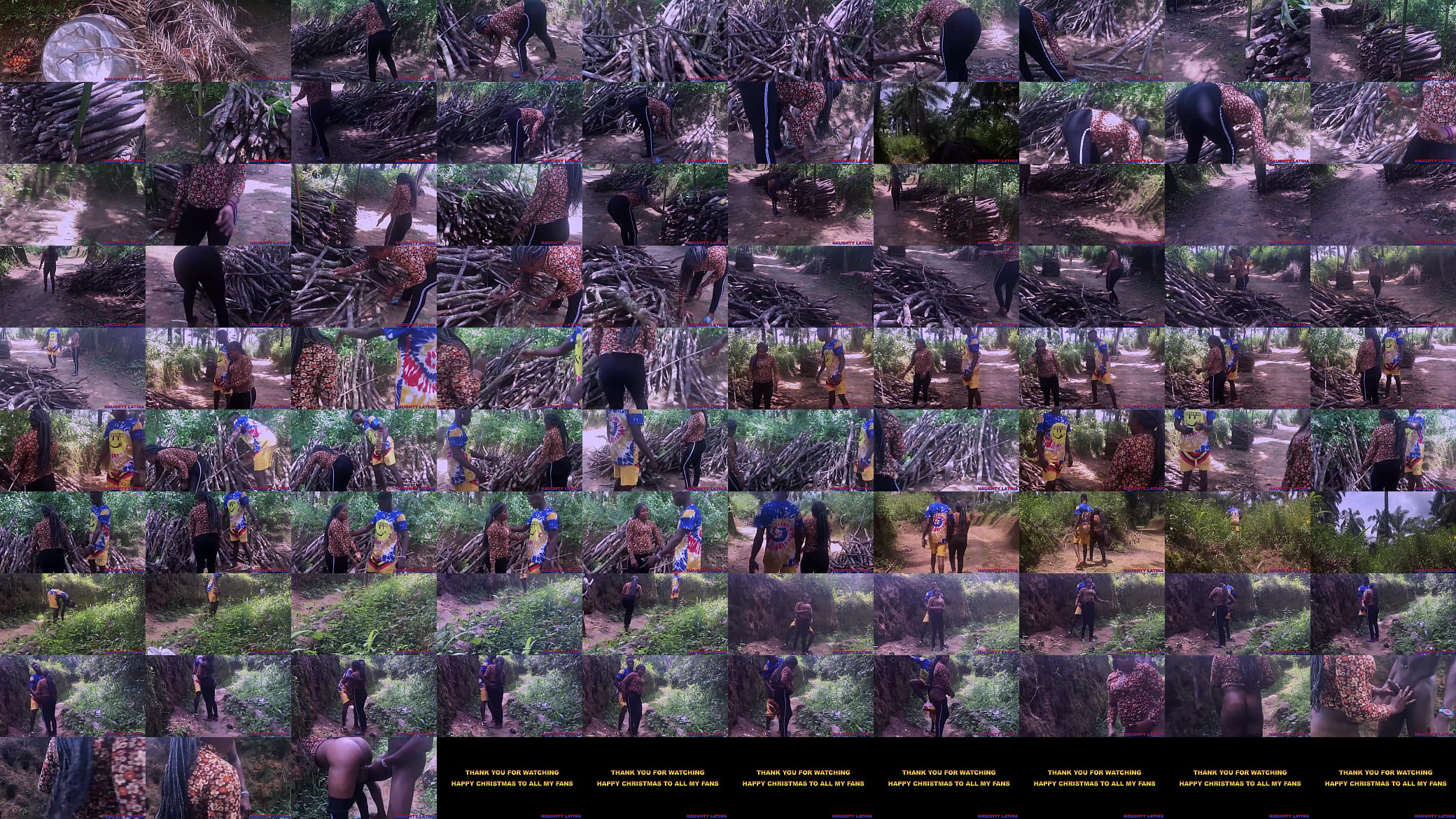OUTDOOR SEX WITH A FIREWOOD SELLER - THIS EBONY TEEN HANDLE ME WELL - FULL VIDEO ON XVIDEO RED 预览图