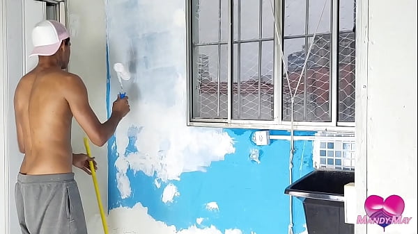 Painter Fucks My Asshole with his BBC
