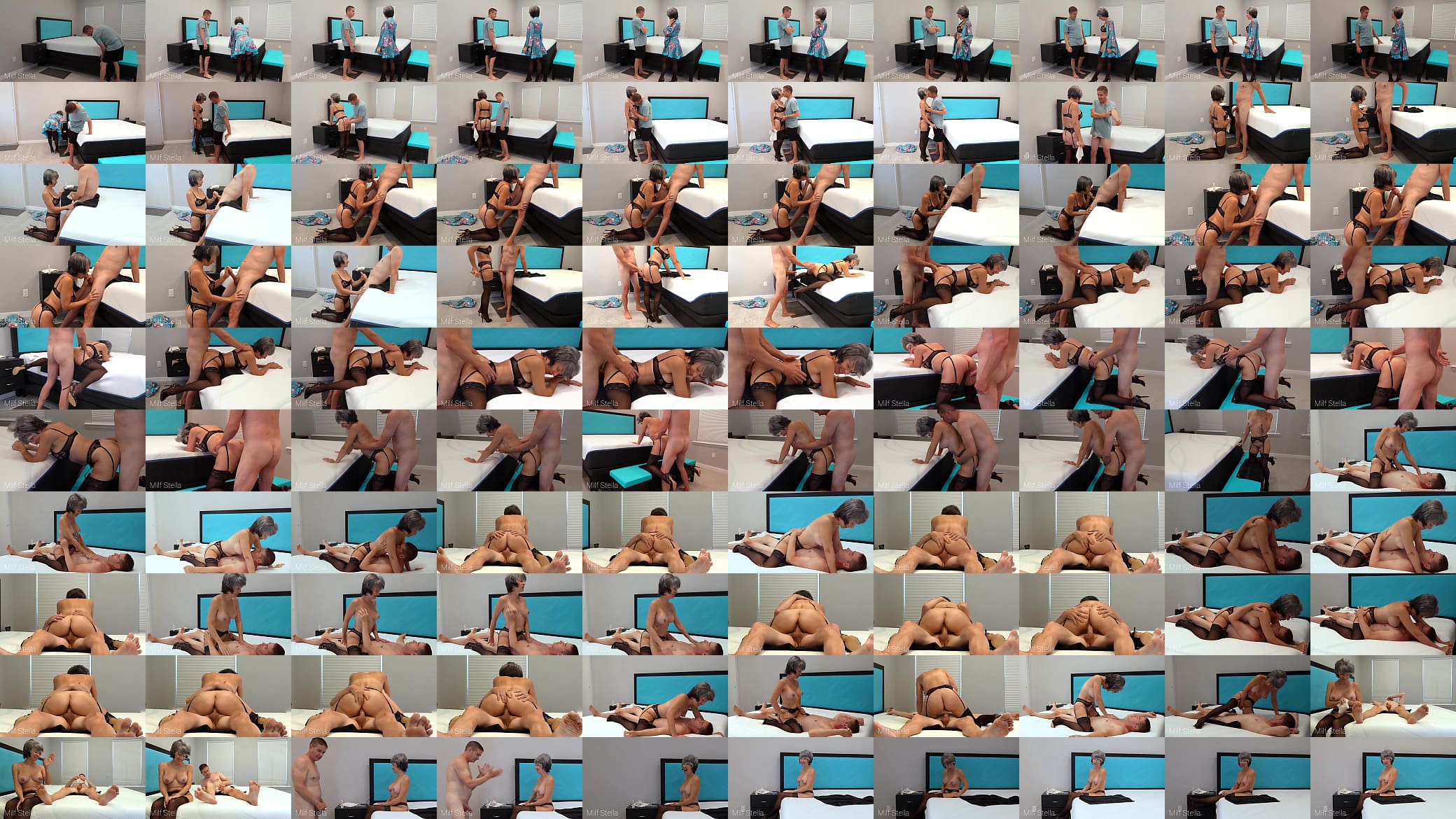 Bed Delivery Guy Helps Test New Mattress - GILF ADVENTURES E20 - MILF STELLA 预览图