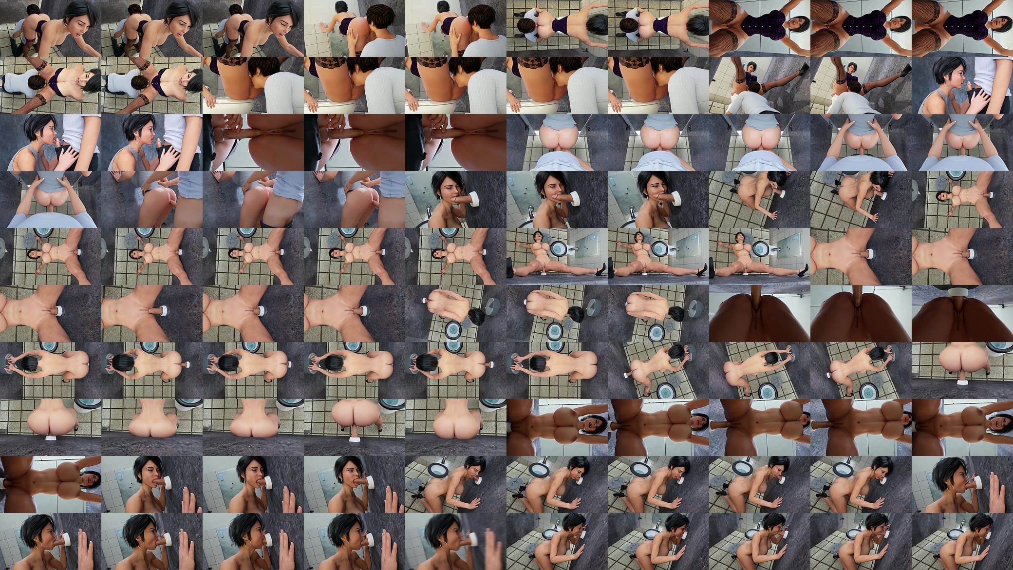 Milfy City: Celia Toilets Animations 预览图