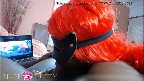 Ebony blowjob addict Ms Fufu playfully sucking dick for 1h 20 min long - Part 7