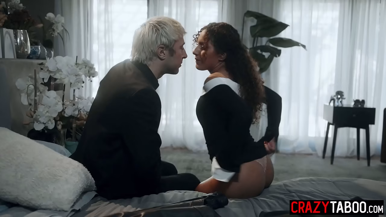 Dirty employees Liv Revamped and Chad Alva fuck at boss funeral bedroom