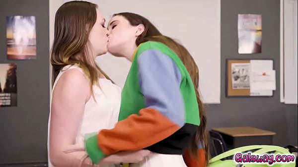 Emma Starletto and Lily Lalimar gasp in pleasure as Sarah Vandella spanks their supple asses