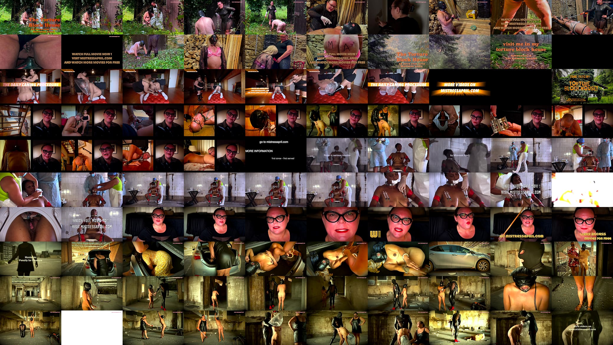 Dominatrix Mistress April - Blockhouse part 2 suffering hardcore 预览图