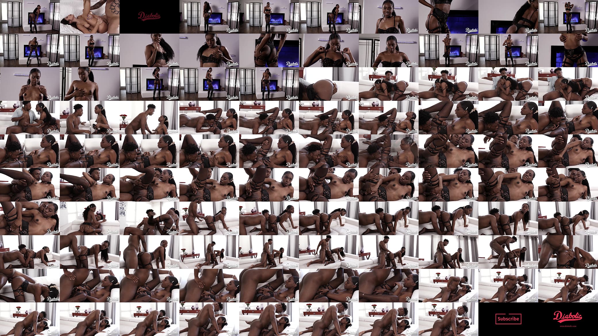 Diabolic - Gorgeous Ass Ebony Babe Gets It Doggystyle 预览图