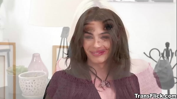 Download Video - OMG&excl; I also want an anal tranny sandwich after watching this&excl; Roommates Ariel Demure&comma; Jenna Creed and Angelina Please are all so fucking HOT&excl;