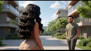 Marido em castidade v&ecirc; sua mulher sendo fodida por BBC