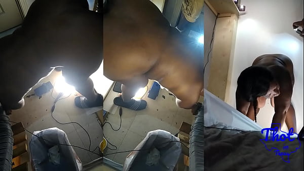 Thot in Texas - African American Slut Wife Fucking Strangers At Gloryhole