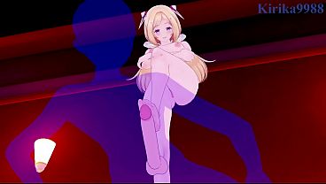 Aki Rosenthal and Natsuiro Matsuri plays hard with my penis in a love hotel. - Hololive VTuber Hentai 23 min