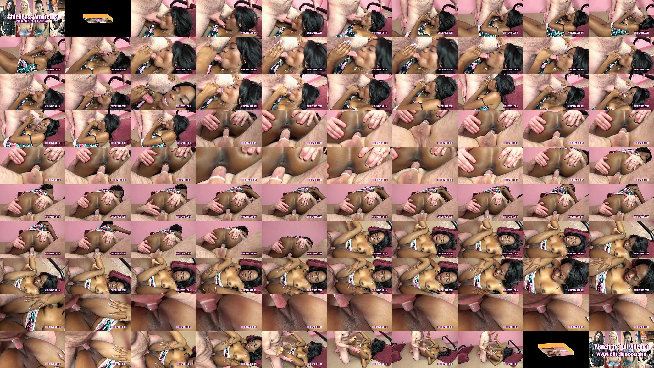 ChickPass - Melody Cummings is getting her sweet ebony pussy pounded 预览图