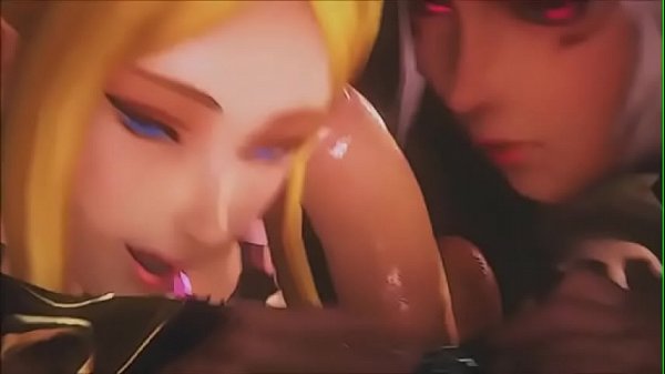 Download Video - Link Gets Blowjob From Zelda and Dark Elf- Hentaiflex&period;com