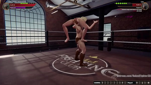 Johnny Walker Black ALPHA VS Gale (Naked Fighter 3D)