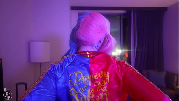 Harley Quinn Gets Her Pink Pussy Destroyed By The Joker Starring Rachel Luxe And Gibby The Clown