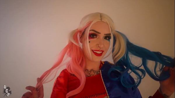 Harley Quinn Gets Her Pink Pussy Destroyed By The Joker Starring Rachel Luxe And Gibby The Clown