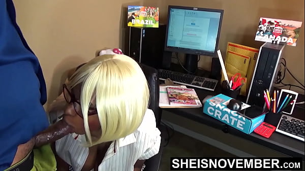 HD Get Your Thick Brown Ass On This Table Bitch If You Want To Keep Your Job, I'm Going To Missionary Fuck You On Your Desk, Cute Black Large Boobs Secretary Msnovember Fucking In The Office At Work By Hung Boss BBC on Sheisnovember