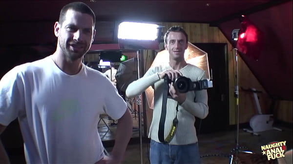 Naughty brunette with big tits is having a blast with three guys